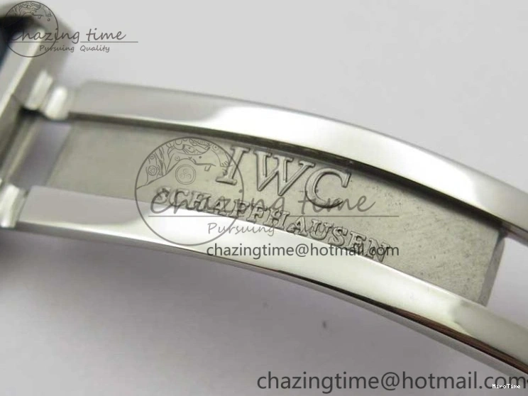 MIROTIME 0202 Supportive Big Pilot IW501008 “Boutique London” SS ZF Best Edition Blue Dial on Blue Leather Strap A 7106